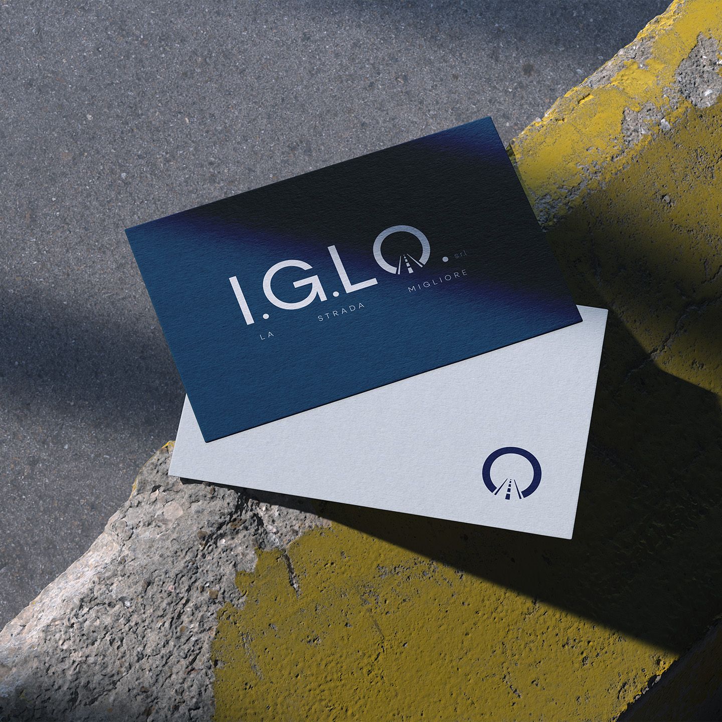 IGLO business card — print collateral